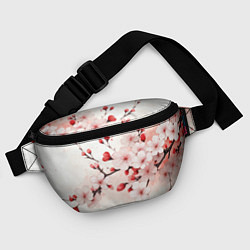 Поясная сумка Японская сакура, цвет: 3D-принт — фото 2