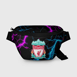 Поясная сумка Liverpool neon storm, цвет: 3D-принт