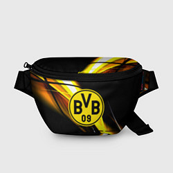 Поясная сумка Borussia спортивная геометрия, цвет: 3D-принт