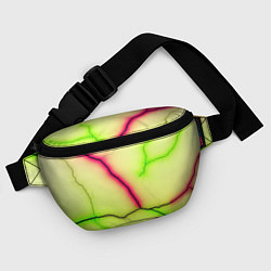 Поясная сумка Multicolored lightning, цвет: 3D-принт — фото 2