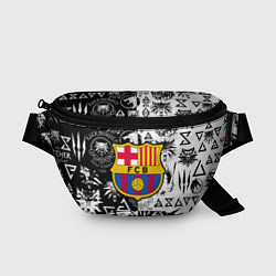 Поясная сумка Barcelona логотипы ведьмак, цвет: 3D-принт