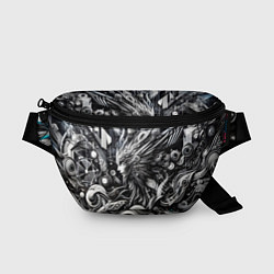 Поясная сумка Abstraction cyber pattern - ai art fantasy, цвет: 3D-принт