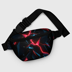 Поясная сумка Neon multicolored, цвет: 3D-принт — фото 2