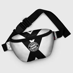 Поясная сумка Бавария Мюнхен полосы, цвет: 3D-принт — фото 2