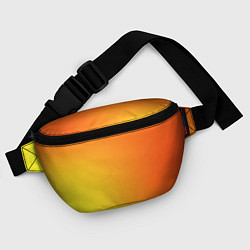 Поясная сумка Color orange red, цвет: 3D-принт — фото 2