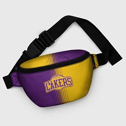 Поясная сумка NBA Lakers LA, цвет: 3D-принт — фото 2