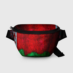 Поясная сумка Grunge color, цвет: 3D-принт