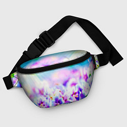 Поясная сумка Цветочное поле, цвет: 3D-принт — фото 2