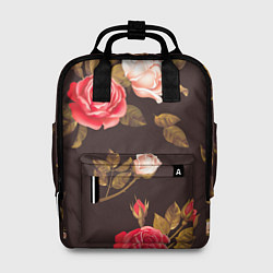 Рюкзак женский Мотив из роз, цвет: 3D-принт