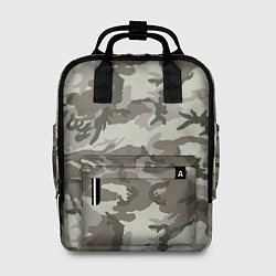 Рюкзак женский Камуфляж лесной летний, цвет: 3D-принт