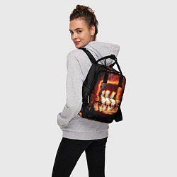 Рюкзак женский Трио Хэллоуин, цвет: 3D-принт — фото 2