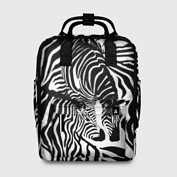 Женский рюкзак Полосатая зебра