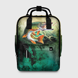 Рюкзак женский Удача, цвет: 3D-принт