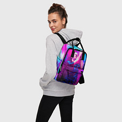Рюкзак женский Chester Bennington: Colors, цвет: 3D-принт — фото 2
