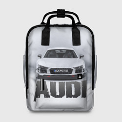 Женский рюкзак Audi серебро