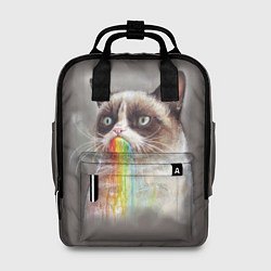 Рюкзак женский Grumpy Cat, цвет: 3D-принт