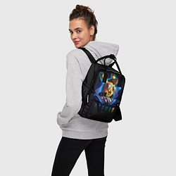 Рюкзак женский Retro Pikachu, цвет: 3D-принт — фото 2