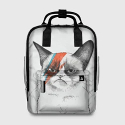 Женский рюкзак David Bowie: Grumpy cat