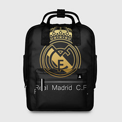 Рюкзак женский FC Real Madrid: Gold Edition, цвет: 3D-принт