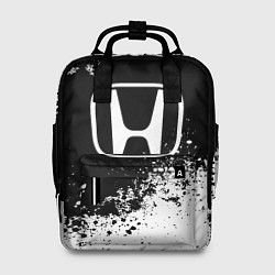 Рюкзак женский Honda: Black Spray, цвет: 3D-принт