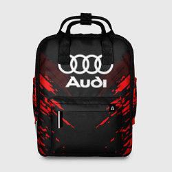 Рюкзак женский Audi: Red Anger, цвет: 3D-принт