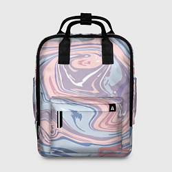 Рюкзак женский Нежный акрил, цвет: 3D-принт
