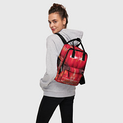 Рюкзак женский R6S: Red Back, цвет: 3D-принт — фото 2