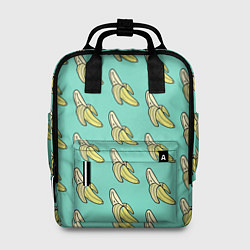Рюкзак женский Любитель бананов, цвет: 3D-принт