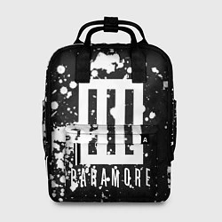 Рюкзак женский Paramore: Black & White, цвет: 3D-принт