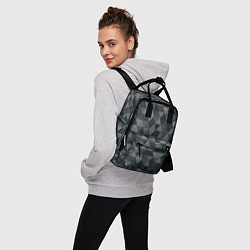 Рюкзак женский Hipster Gray, цвет: 3D-принт — фото 2