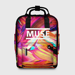 Рюкзак женский MUSE: Neon Colours, цвет: 3D-принт