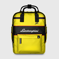 Рюкзак женский Lamborghini Style, цвет: 3D-принт