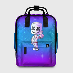 Рюкзак женский Marshmello: Spaceman, цвет: 3D-принт