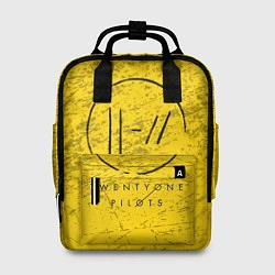 Женский рюкзак 21 Pilots: Yellow Grunge