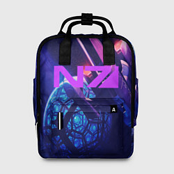 Рюкзак женский N7: Neon Space, цвет: 3D-принт