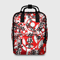 Женский рюкзак Каратэ киокушинкай - эмблемы
