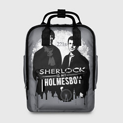 Рюкзак женский Sherlock Holmesboy, цвет: 3D-принт