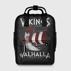 Рюкзак женский Vikings Valhalla, цвет: 3D-принт