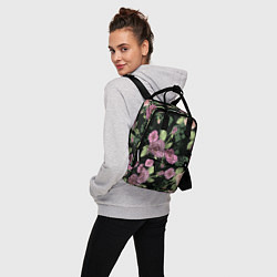 Рюкзак женский Кусты роз, цвет: 3D-принт — фото 2