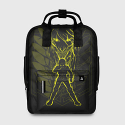 Рюкзак женский Атака Титанов, цвет: 3D-принт