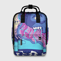 Рюкзак женский Улитка, цвет: 3D-принт