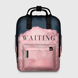 Рюкзак женский WAITING, цвет: 3D-принт
