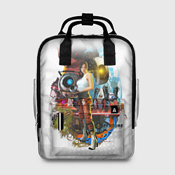 Рюкзак женский PORTAL, цвет: 3D-принт