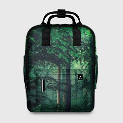 Рюкзак женский Деревья, цвет: 3D-принт