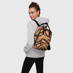 Рюкзак женский Тигриный камуфляж, цвет: 3D-принт — фото 2