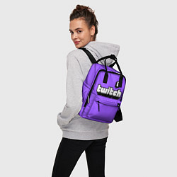 Рюкзак женский Twitch, цвет: 3D-принт — фото 2
