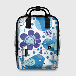 Рюкзак женский Воробушки, цвет: 3D-принт