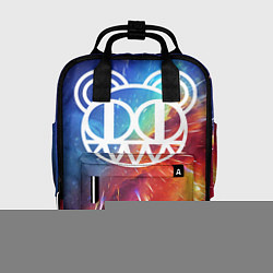 Рюкзак женский Radiohead, цвет: 3D-принт