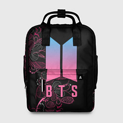Рюкзак женский BTS, цвет: 3D-принт