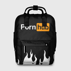 Рюкзак женский PORNHUB, цвет: 3D-принт